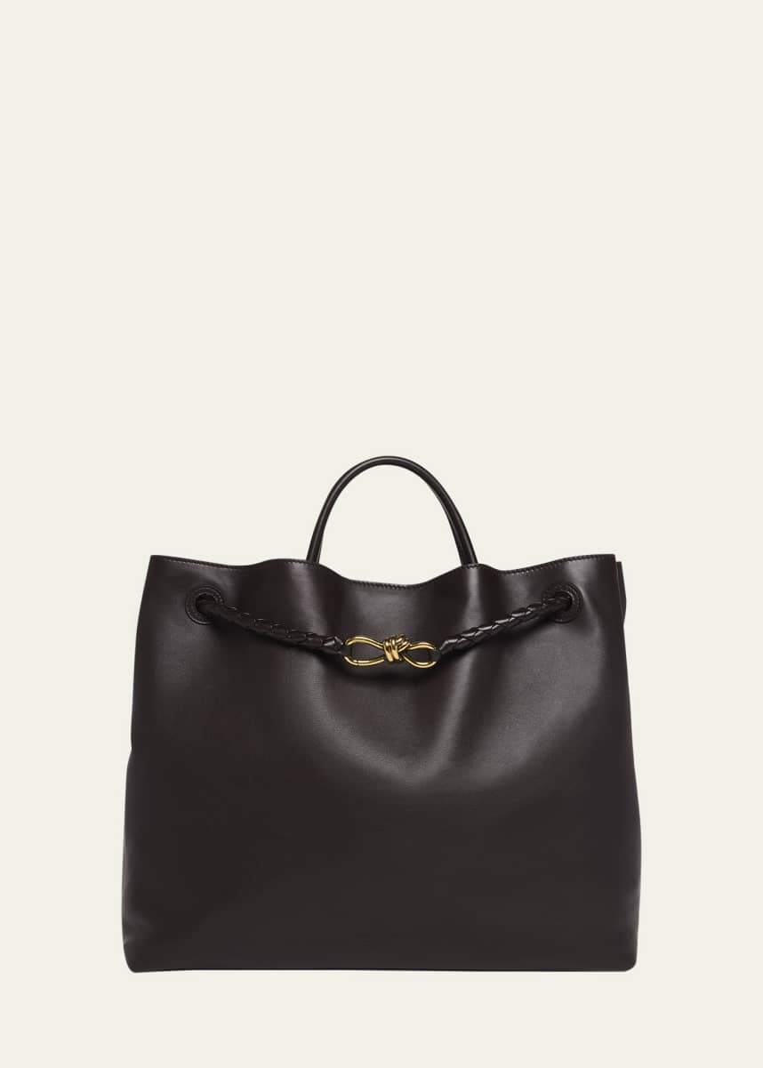Bottega Veneta Andiamo Large Leather Tote Bag