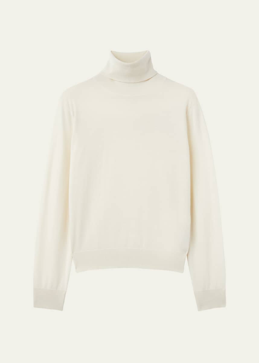 Loro Piana Jubilee GG 18 Light Turtleneck Cashmere Sweater