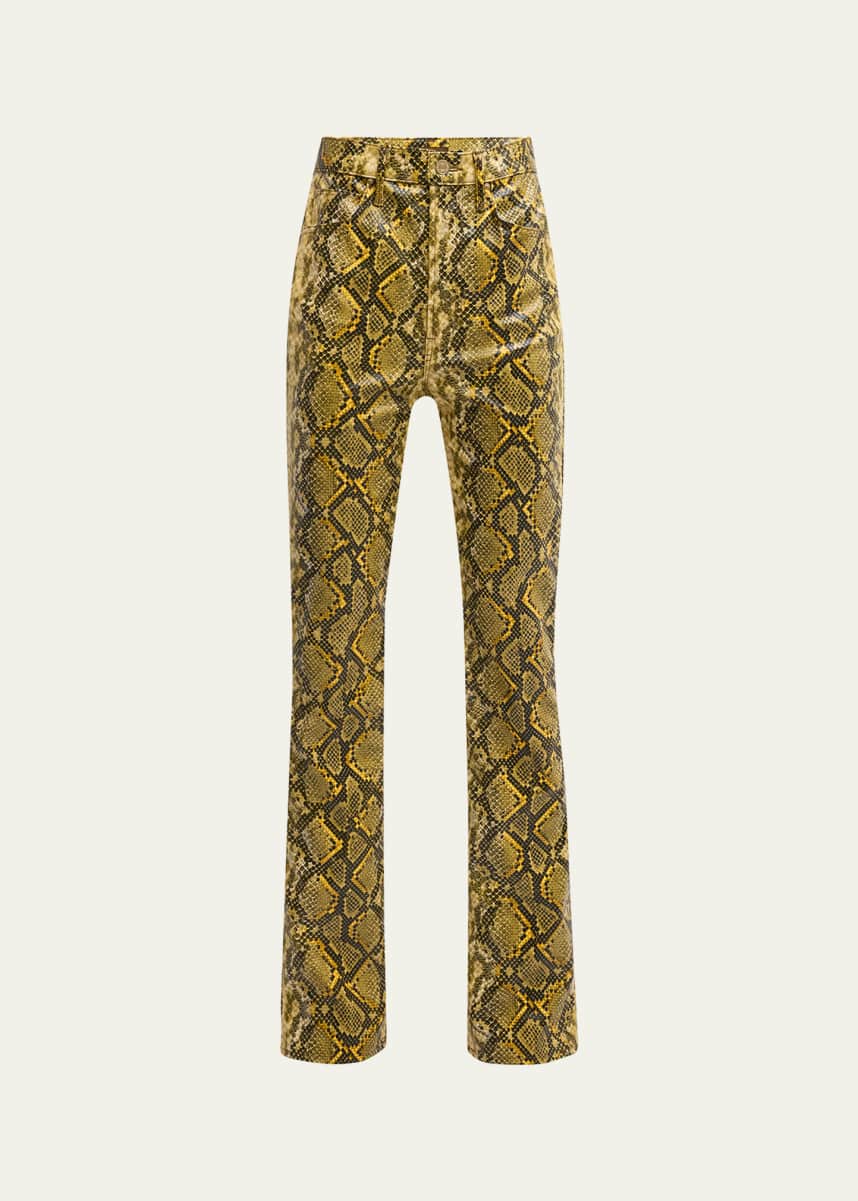 MOTHER The High-Waist Smokin' Double Heel Jeans