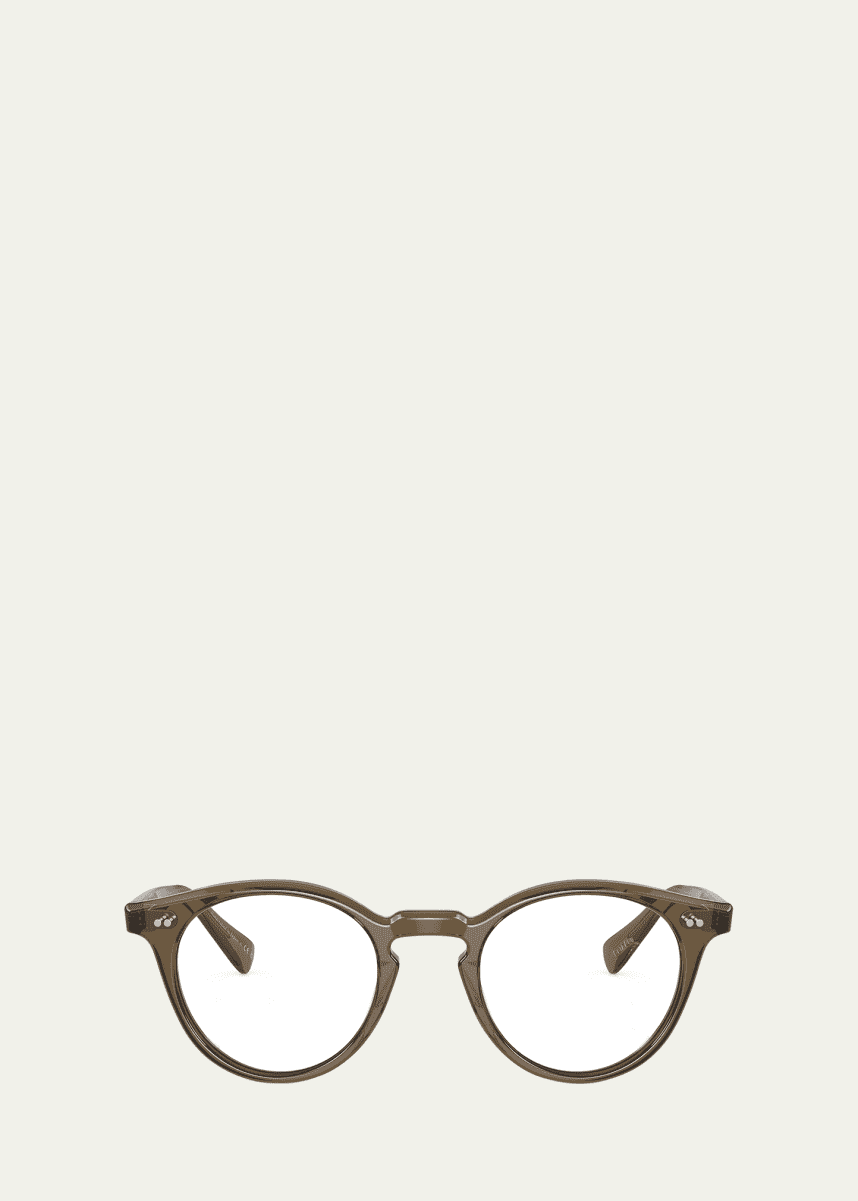Oliver Peoples Round Acetate Optical Glasses