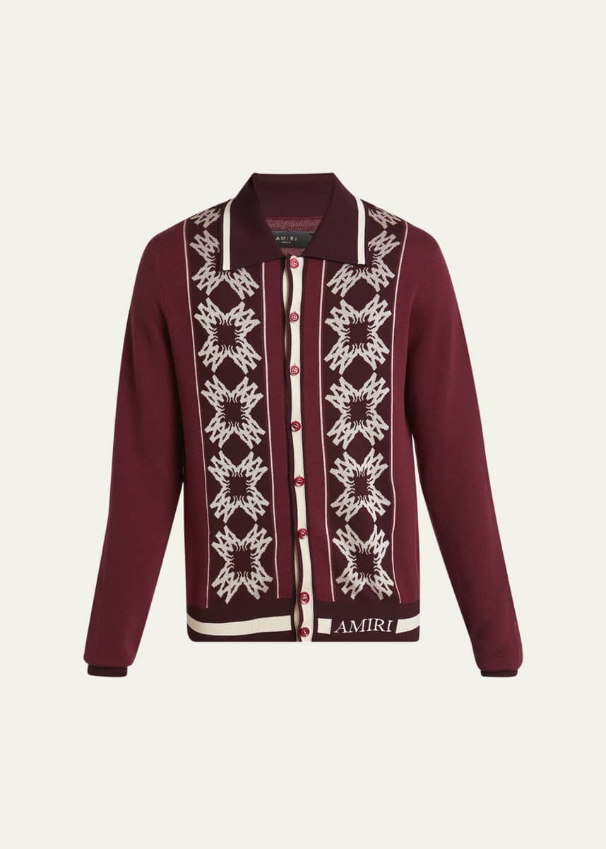 Amiri Men's MA Quad Button-Down Shirt