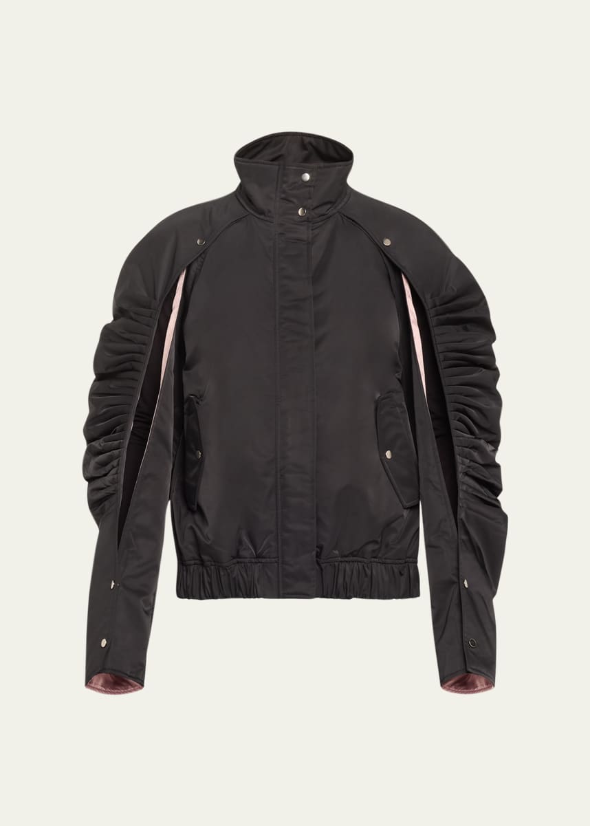 BESFXXK Decon High-Neck Crossover Bomber Jacket - Bergdorf Goodman