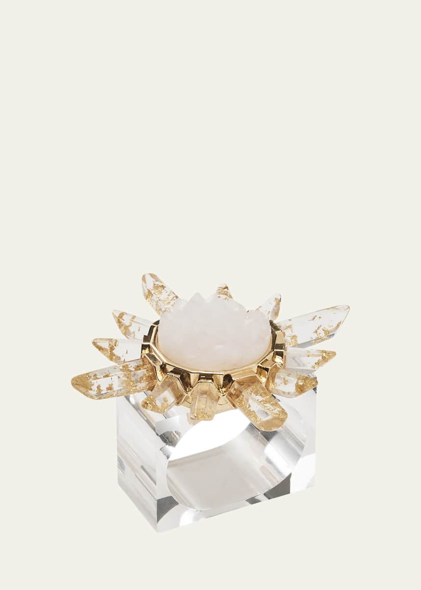 Kim Seybert Coronet Napkin Ring, Set of 4