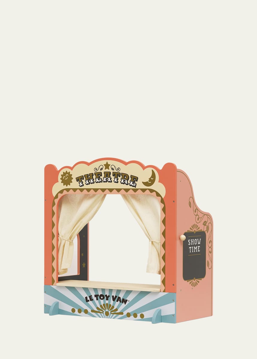 Le Toy Van Tabletop Puppet Wooden Theatre