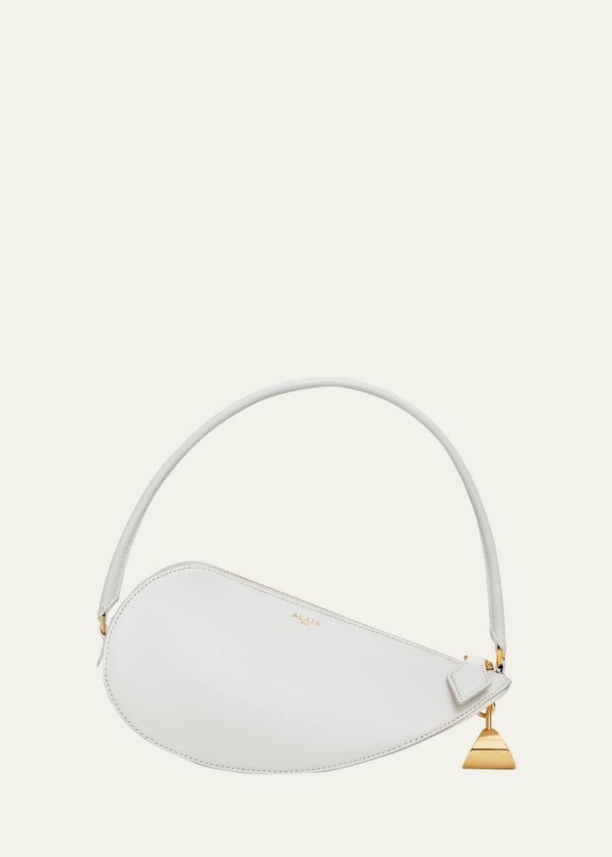 ALAIA Le Demi Goat Leather Shoulder Bag