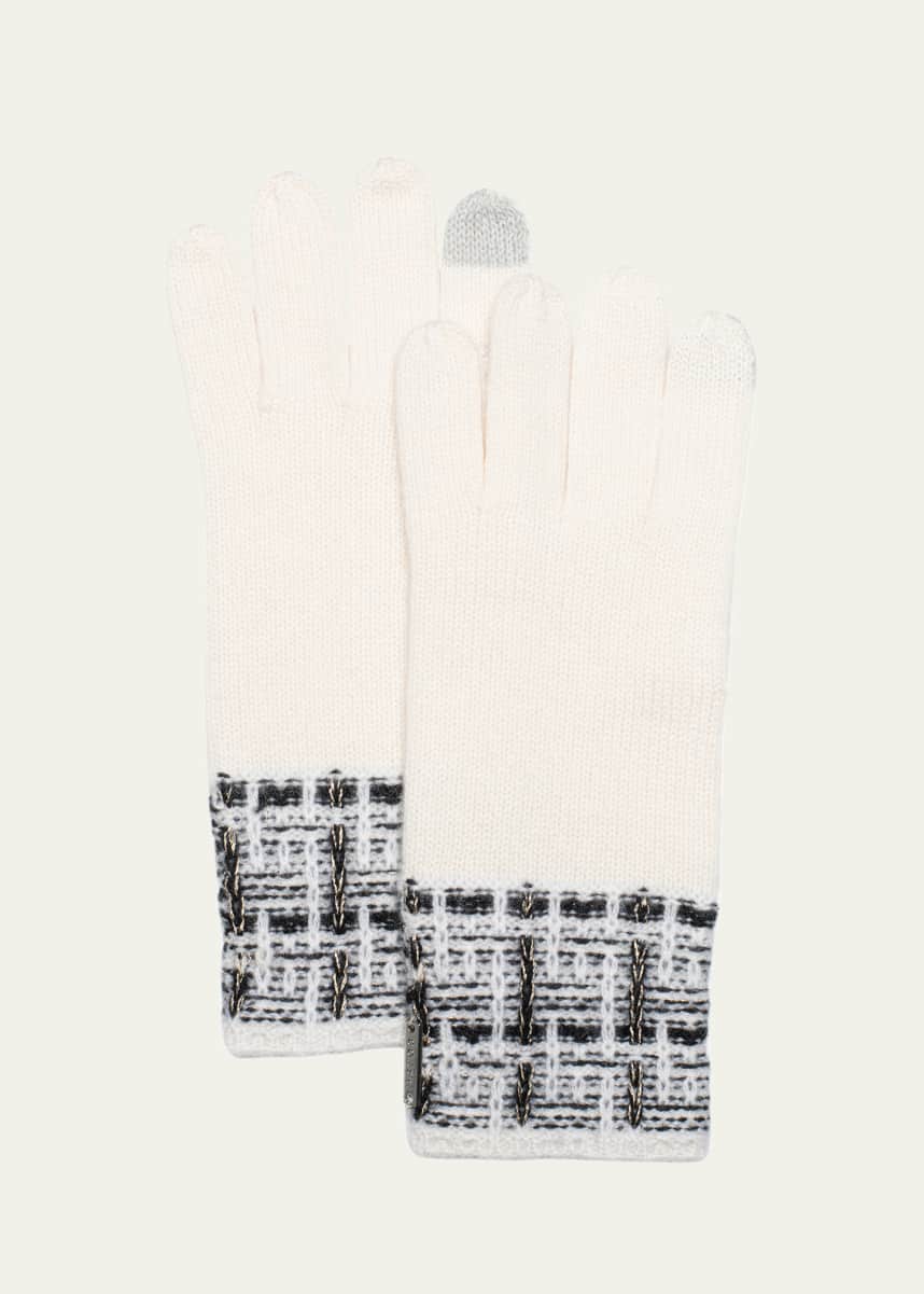 Gorski Select Cashmere Knit Gloves