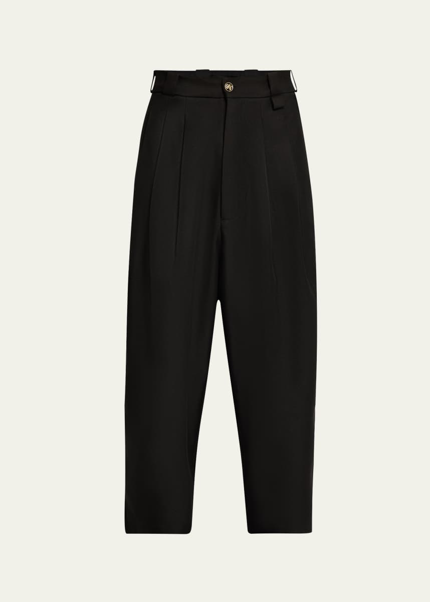 Willy Chavarria Men's Borracho Pleated Pants