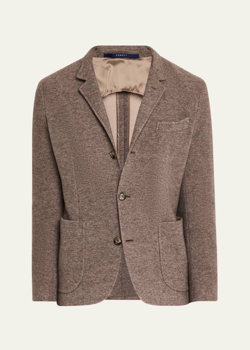 Fedeli Men's Double-Faced Cashmere Sport Coat