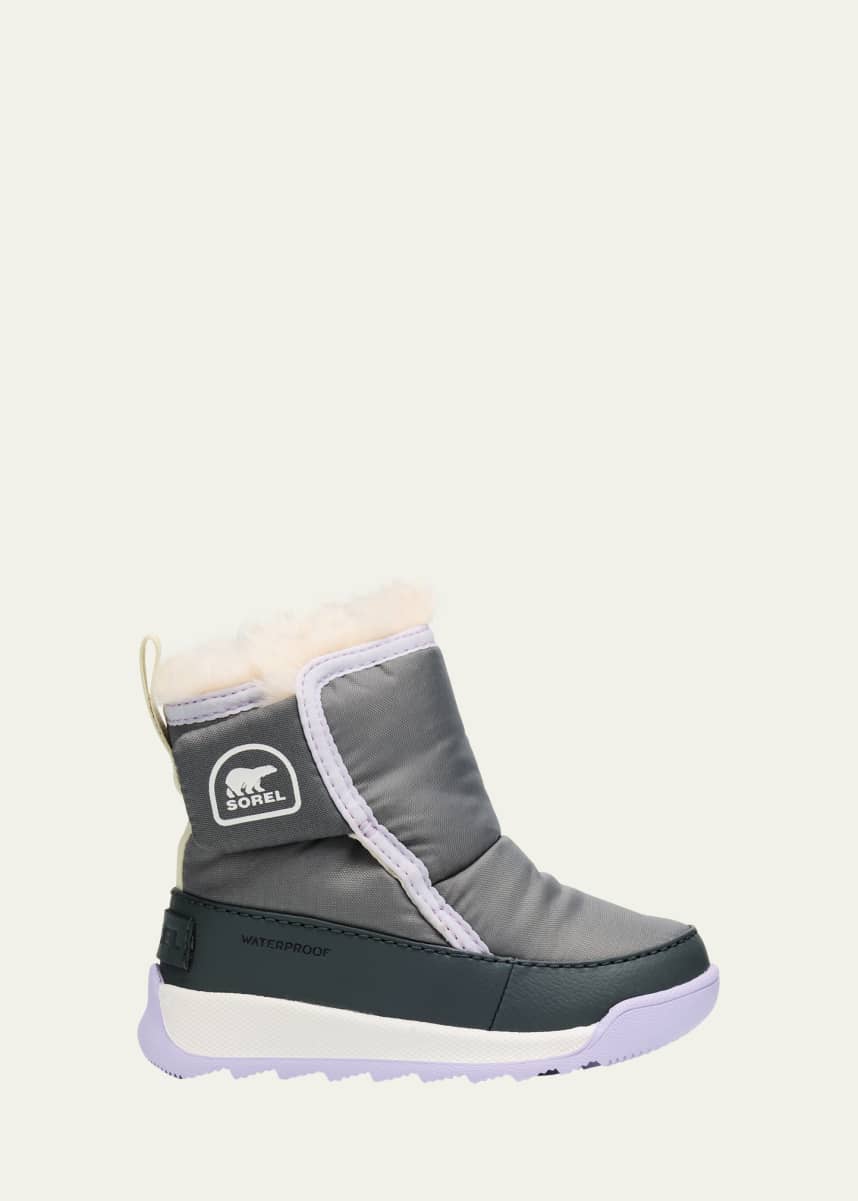 Sorel Kid's Whitney II Waterproof Nylon Booties, Kids