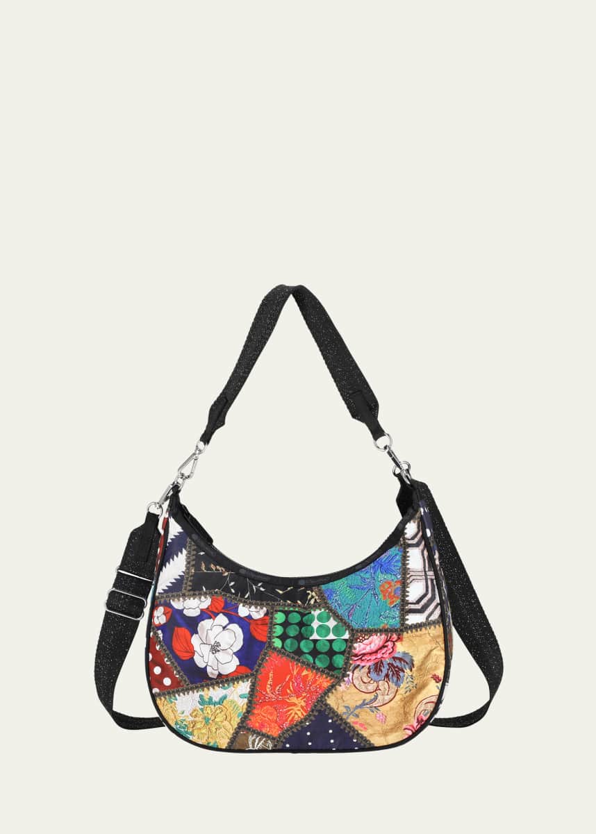 Libertine x LeSportSac Convertible Printed Hobo Bag