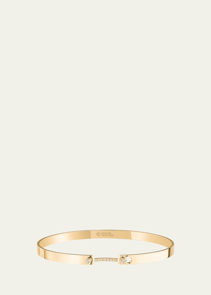 Nouvel Heritage 18K Business Meeting Mood Bangle