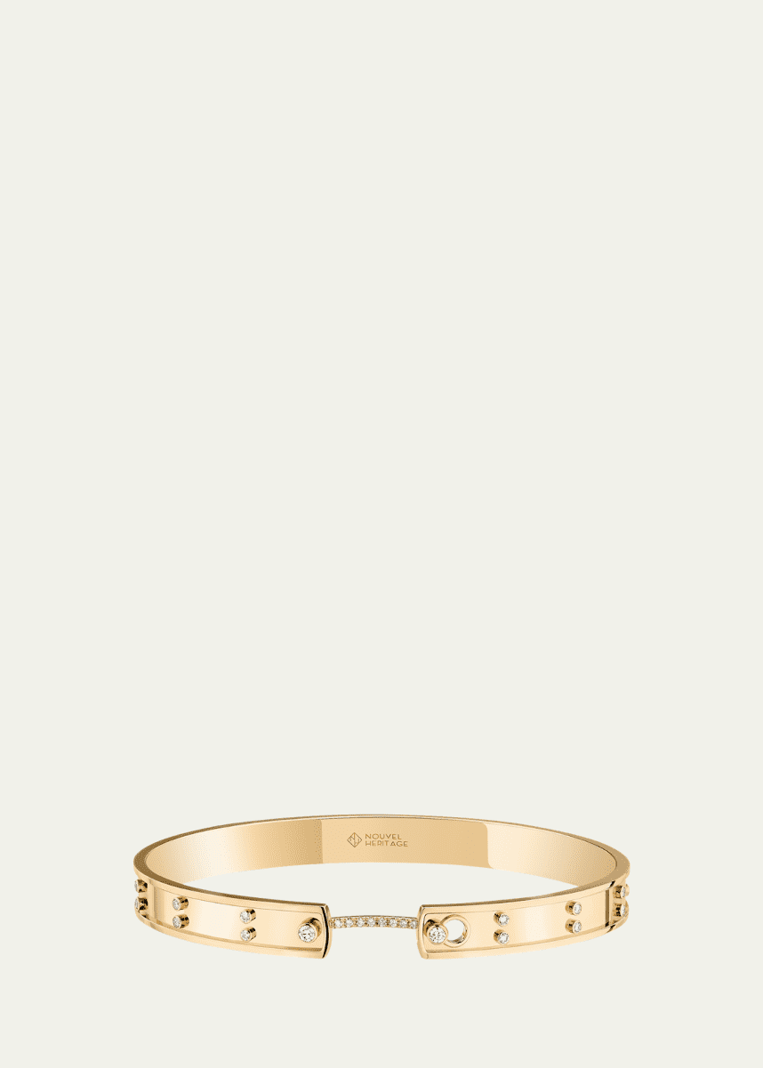 Nouvel Heritage 18K Picnic in Paris Mood Bangle