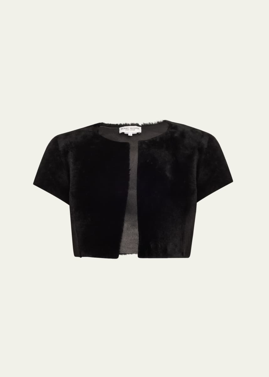 Susan Bender Shearling Bolero