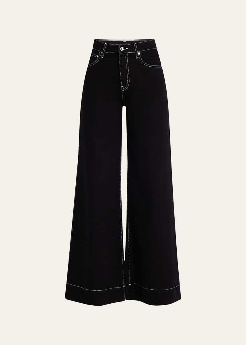 Derek Lam 10 Crosby Coralie High Rise Wide-Leg Jeans