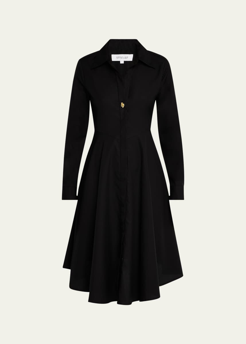 Derek Lam 10 Crosby Helene Asymmetrical Shirtdress