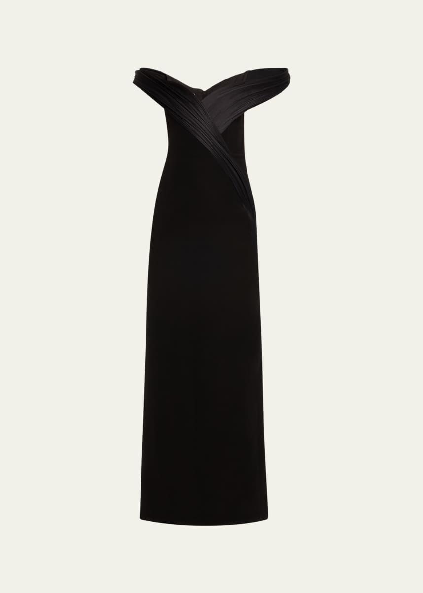 Gaurav Gupta The Astral Sculpted Off-Shoulder Sweetheart Gown