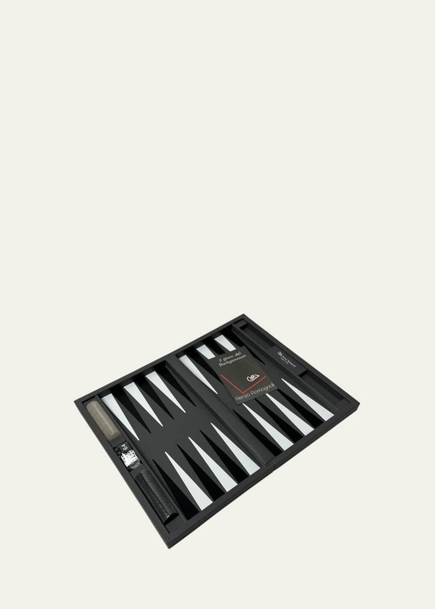 Renzo Romagnoli Portable Backgammon Set