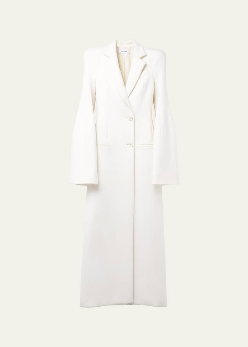 McQueen Sculpted Single-Breasted Coat