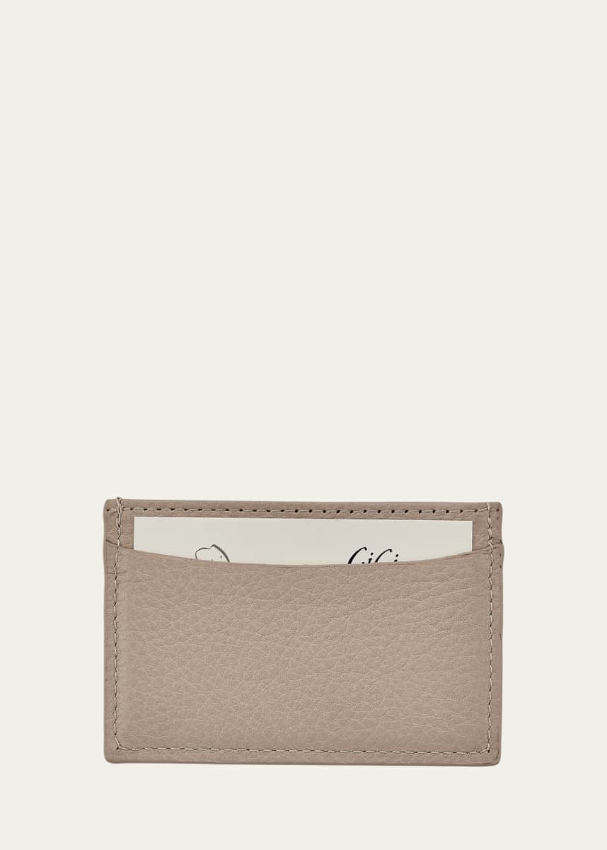 Graphic Image Leather Slim Card Case