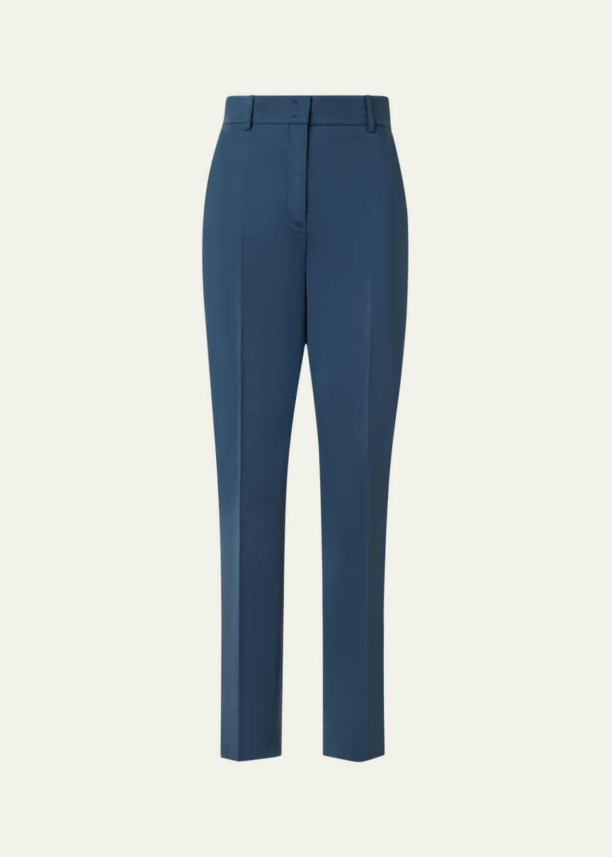 Akris punto Feryn Tapered-Leg Ankle Pants