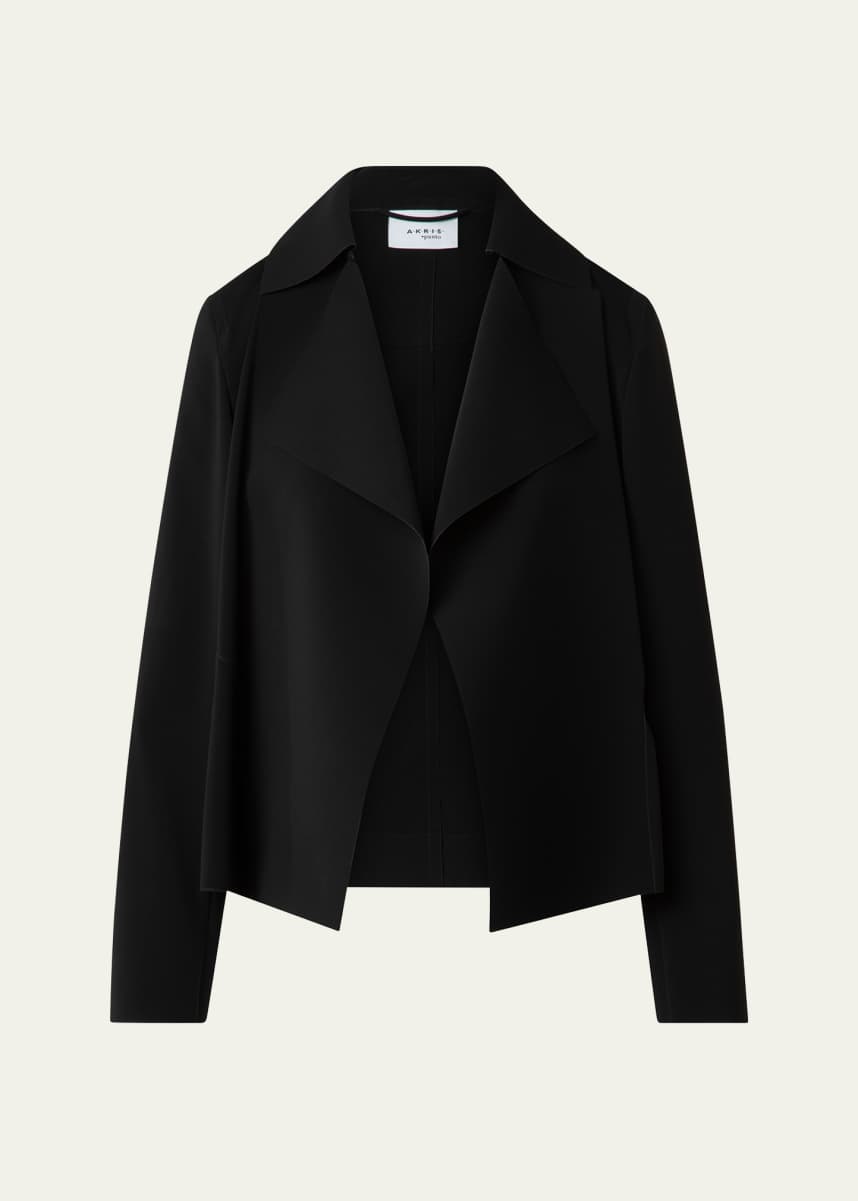 Akris punto Signature Lasercut Biker Jacket