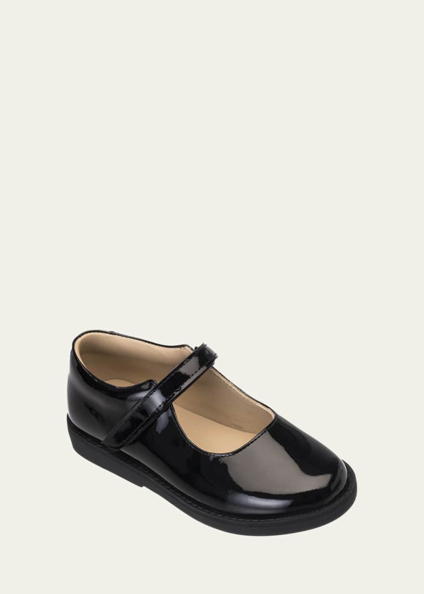 Elephantito Girl's Zoe Mary Jane Patent Leather Shoes, Baby/Toddler/Kids