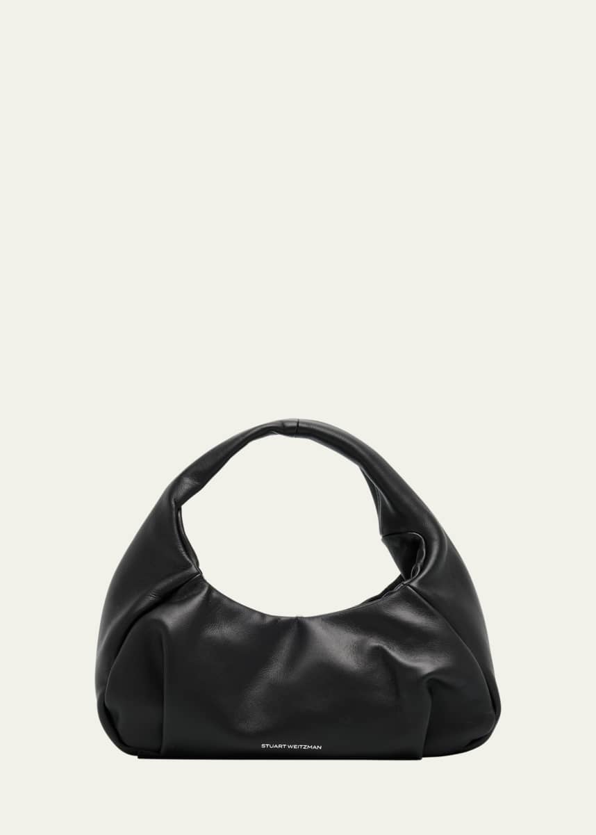 Stuart Weitzman The Moda Mini Leather Hobo Bag