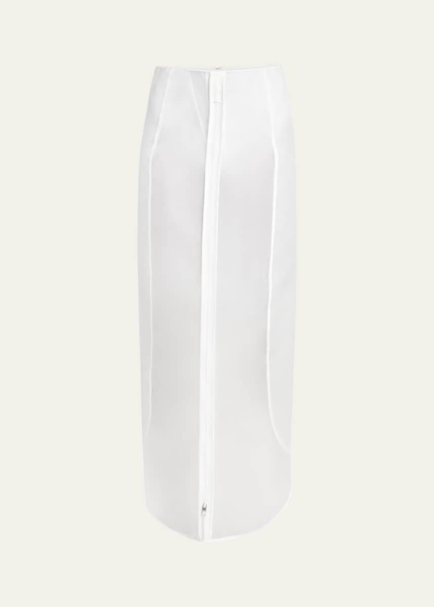 Coperni Long Organza Skirt