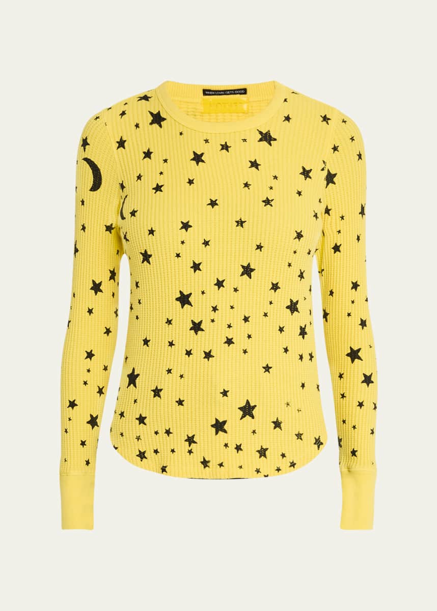 MOTHER The Itty Bitty Goodie Goodie Thermal Top