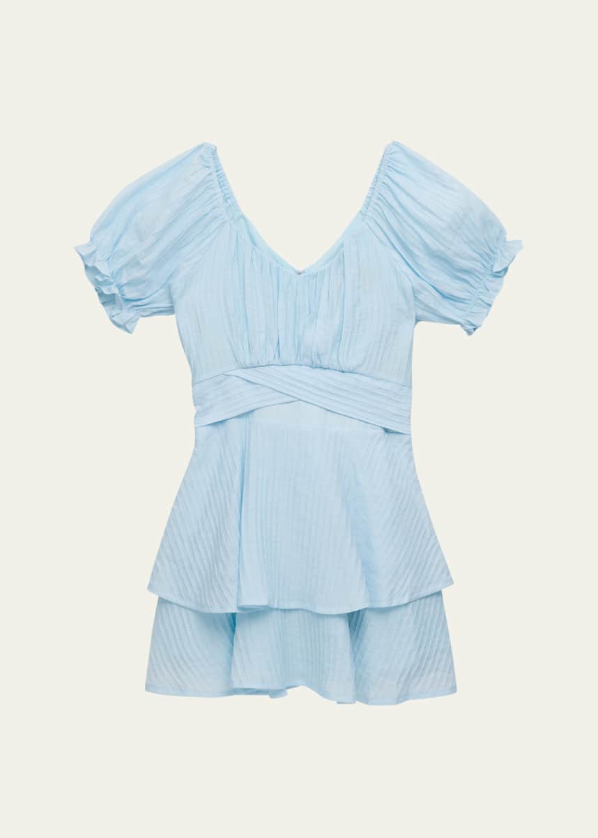 KatieJ NYC Girl's Delilah Self Tie Tween Dress, Size S-XL