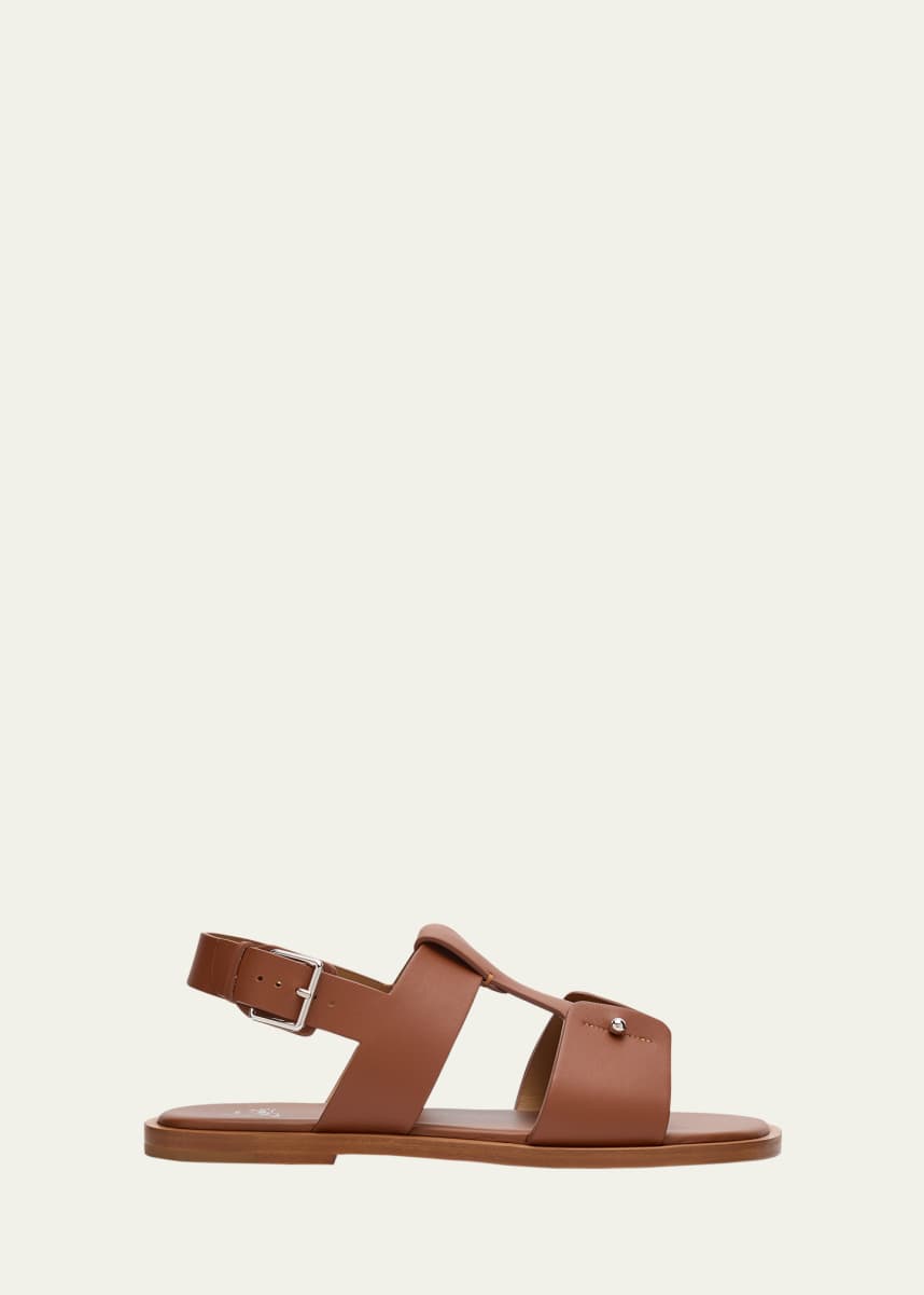 Christian Louboutin Men's Chambeliss Leather Sandals