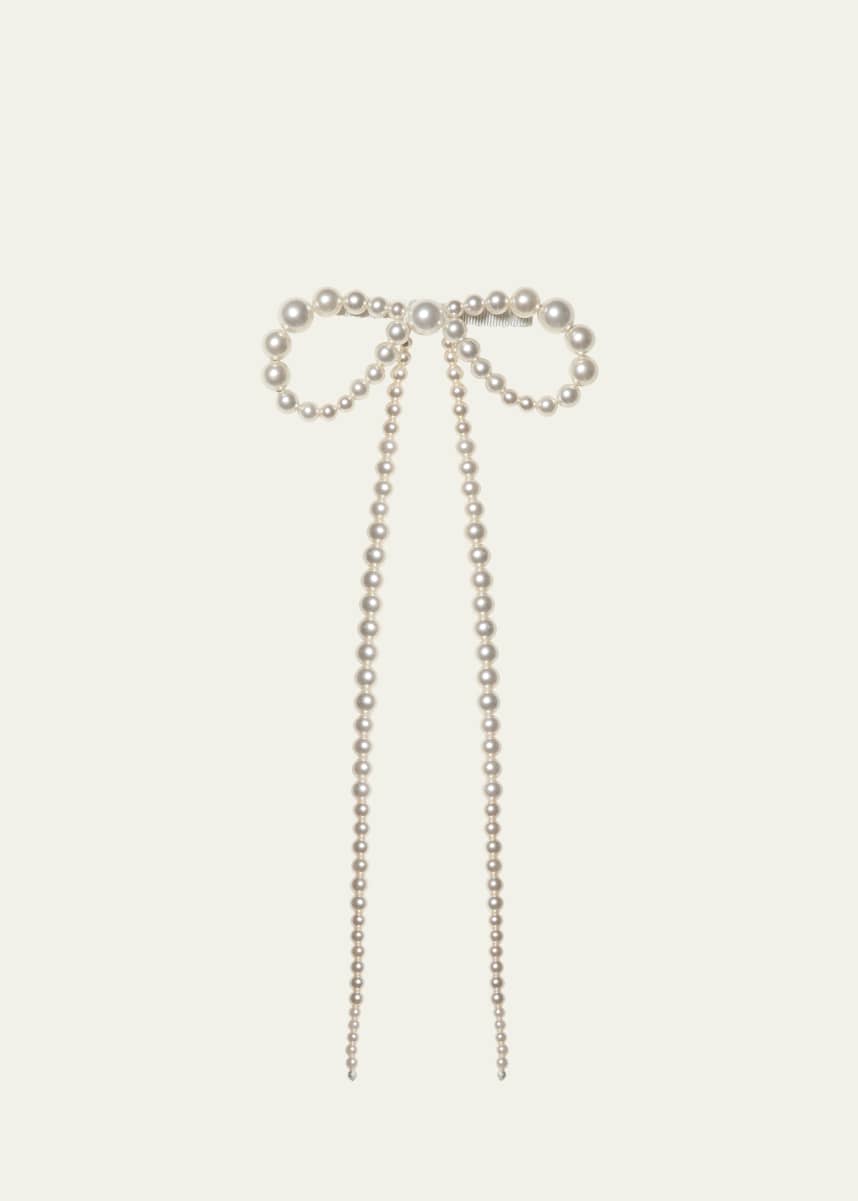Jennifer Behr Presley Beaded Bow Barrette