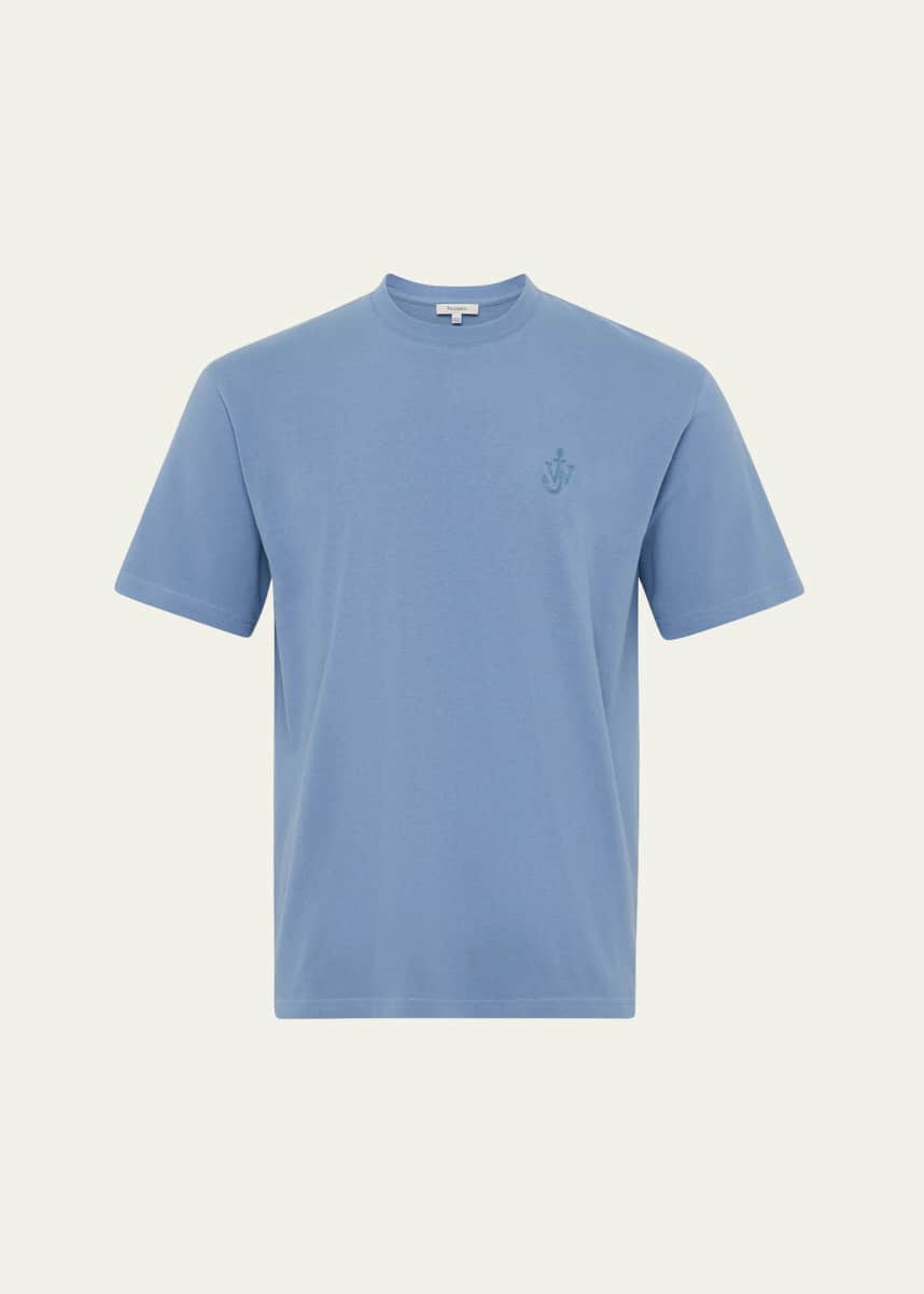 JW Anderson Men's Embroidered Anchor T-Shirt