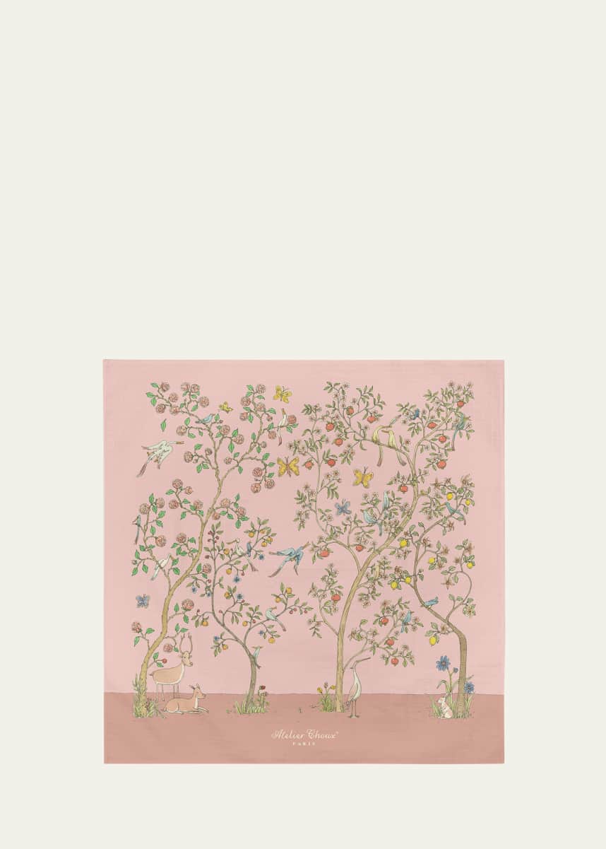 Atelier Choux Pink Bloom Blanket