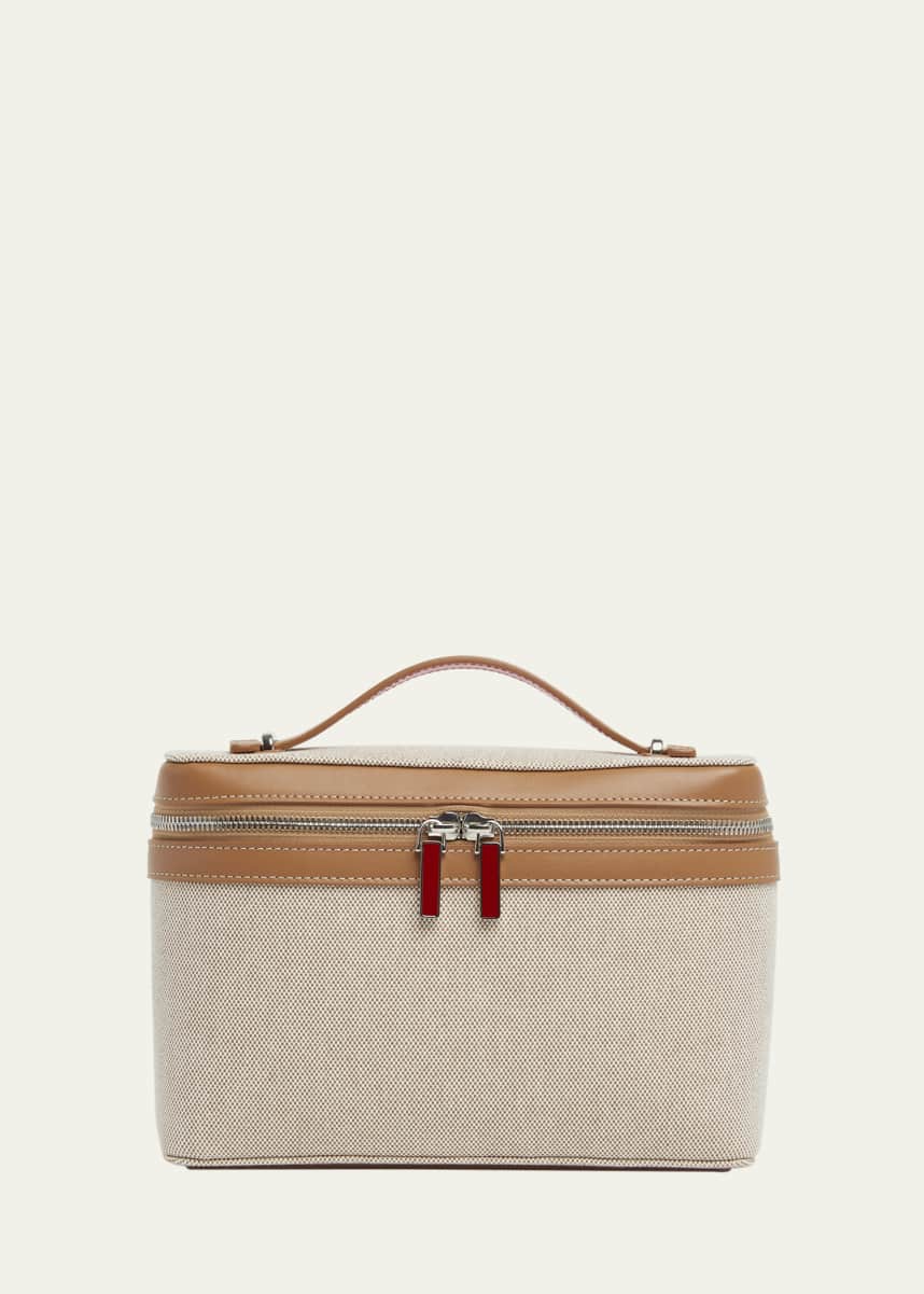 Christian Louboutin Men's Djanis Canvas and Leather Crossbody Bag