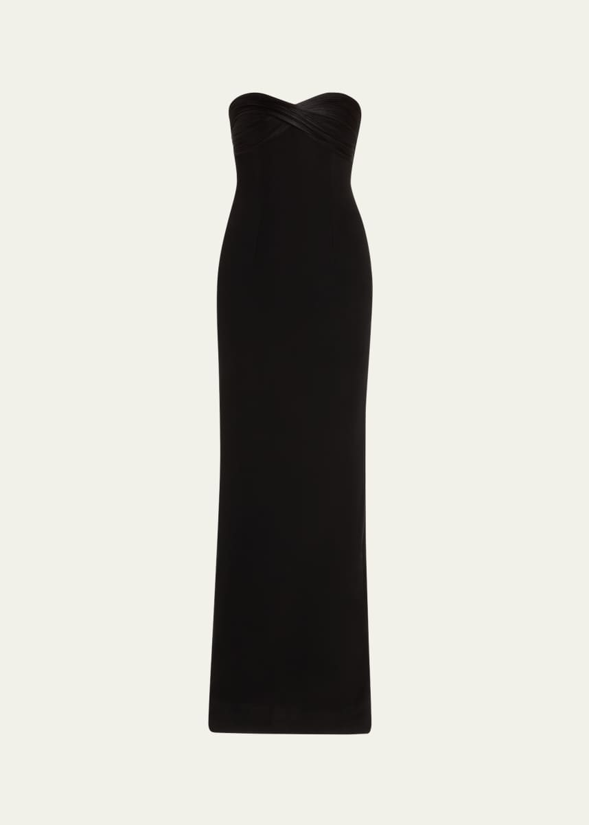 Gaurav Gupta Infinity Strapless Column Gown