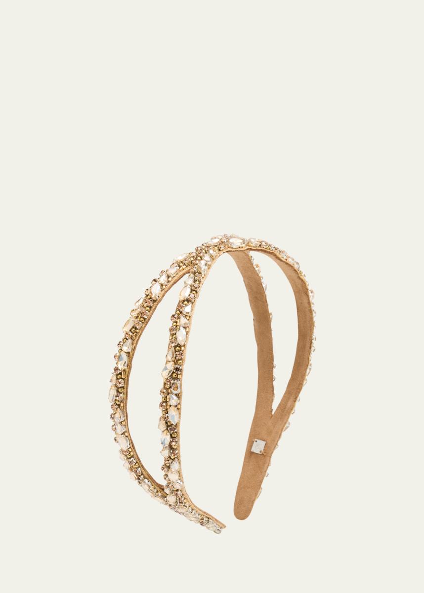 Deepa Gurnani Embellished Kadence Headband - Bergdorf Goodman display picture 3