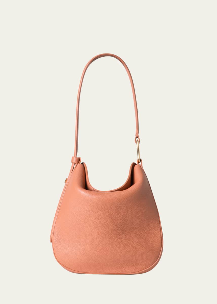 Akris Anna Little Calfskin Hobo Bag