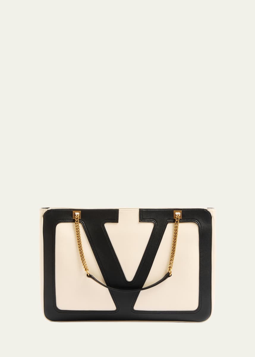 Valentino Garavani Viva Superstar Medium Leather Tote Bag