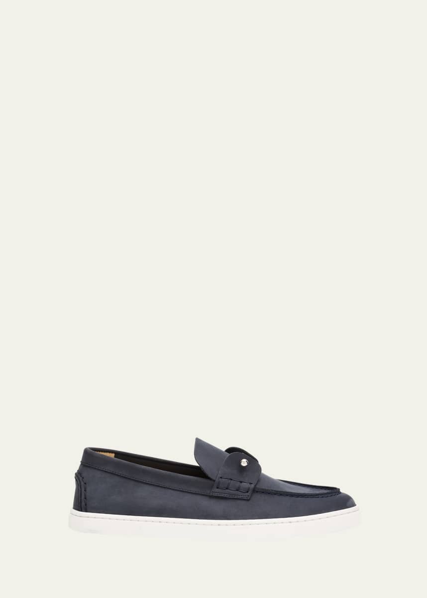 Christian Louboutin Chambeliboat Donna Nubuck Boat Shoes