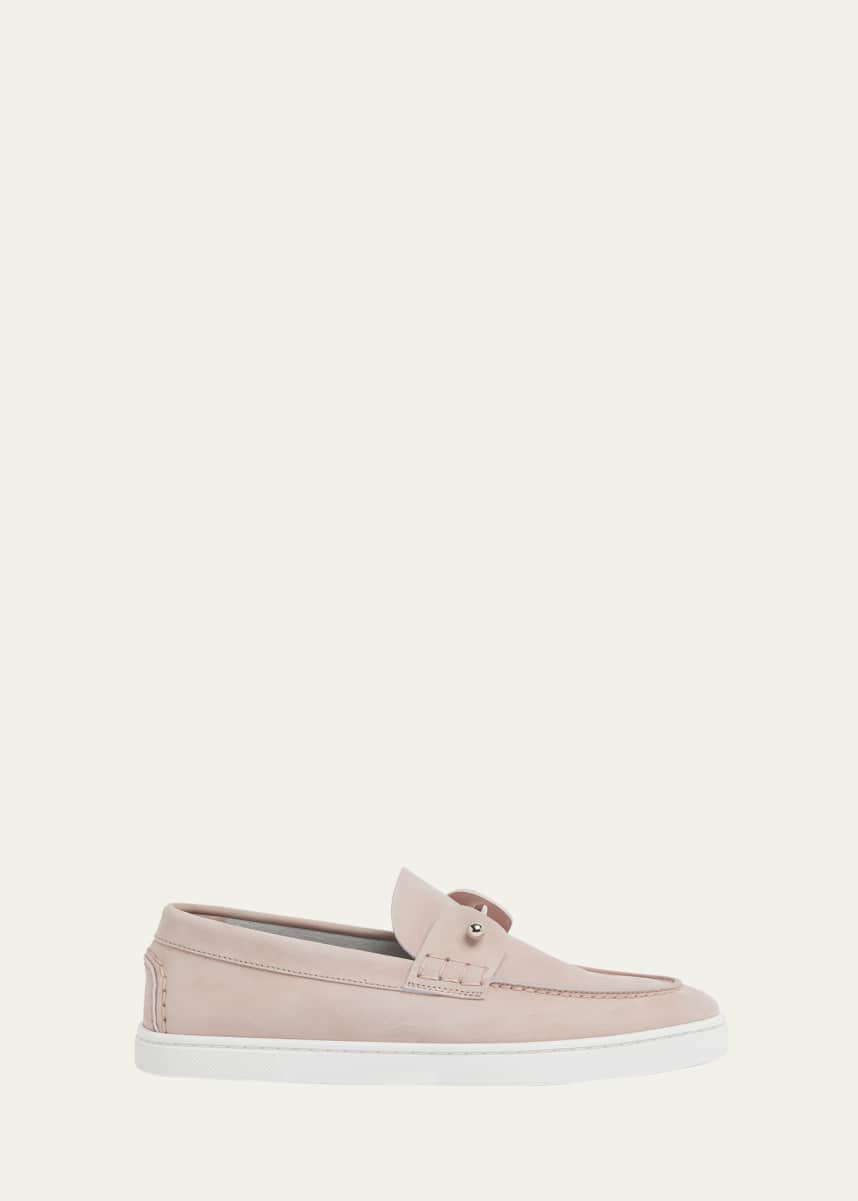 Christian Louboutin Chambeliboat Donna Nubuck Boat Shoes