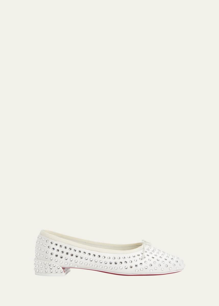 Christian Louboutin Sweetie Jane Strass Ballerina Pumps