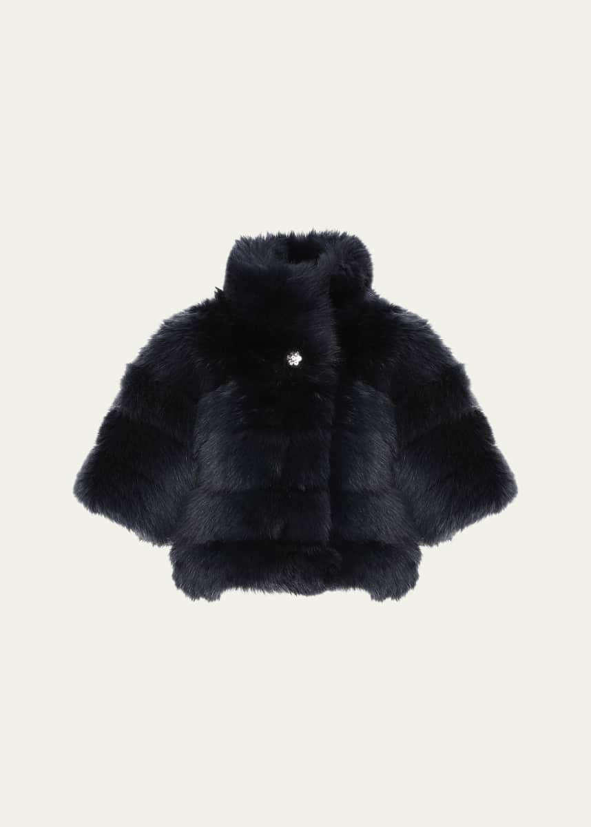 Gorski Reversible Merinillo Shearling Lamb Bolero