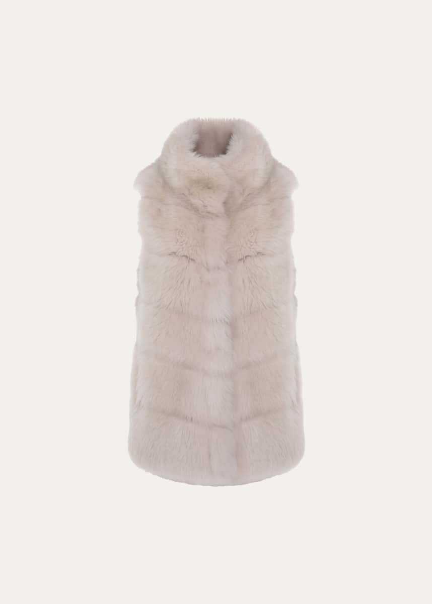 Gorski Reversible Merinillo Shearling Lamb Vest
