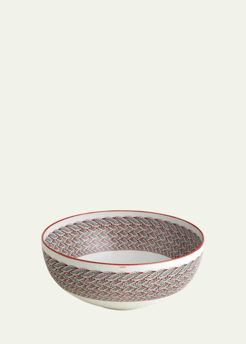 Hermes Tressages Equestres Serving Bowl