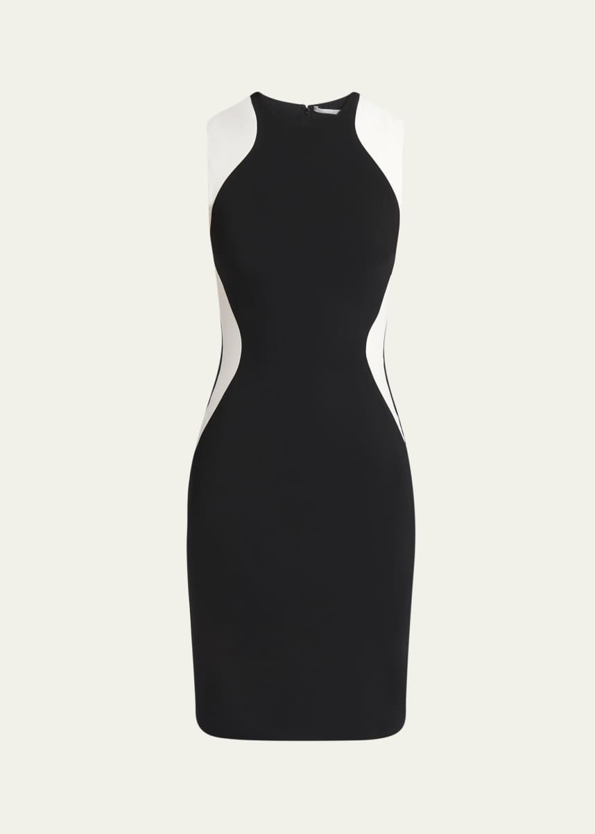 Stella McCartney Miracle Colorblock Mini Dress