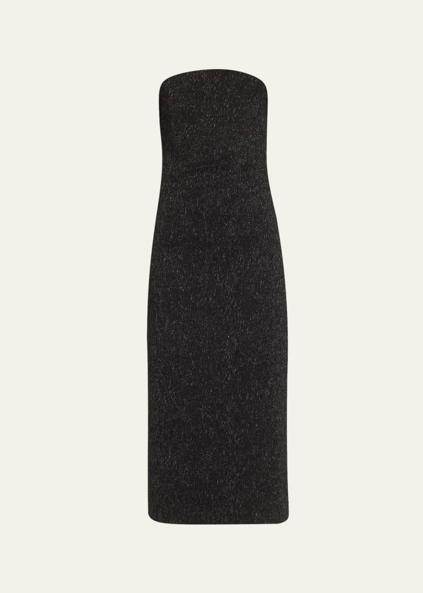 Anna Quan Aelin Sparkly Layered Column Dress