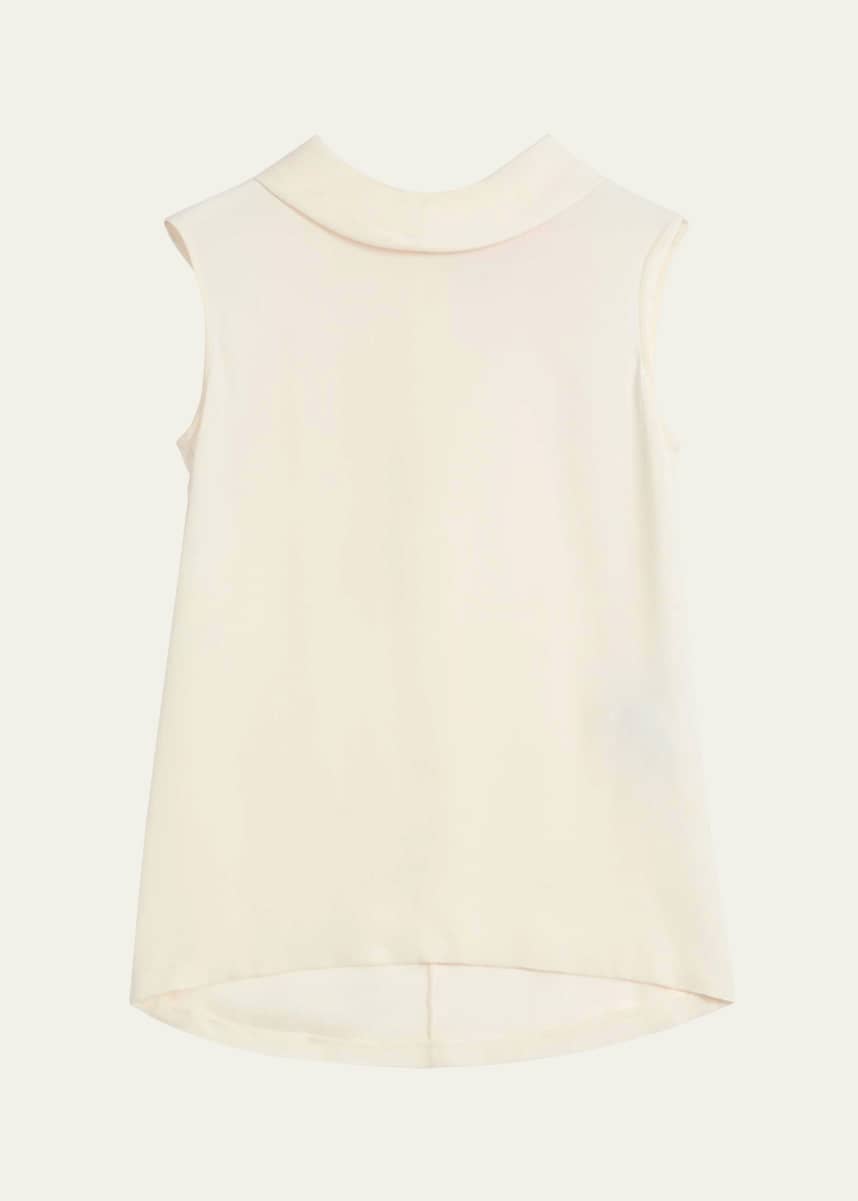 Valentino Garavani Rounded Funnel Neck Top