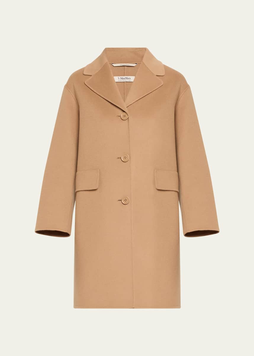 Max Mara Cielo Single-Breasted Wool Coat