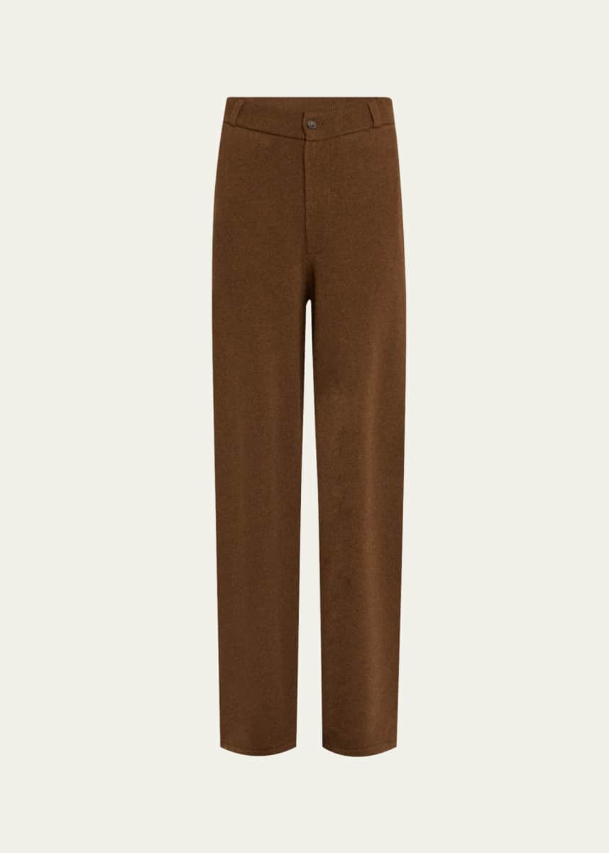 Guest in Residence Tailored Cashmere-Blend Pants